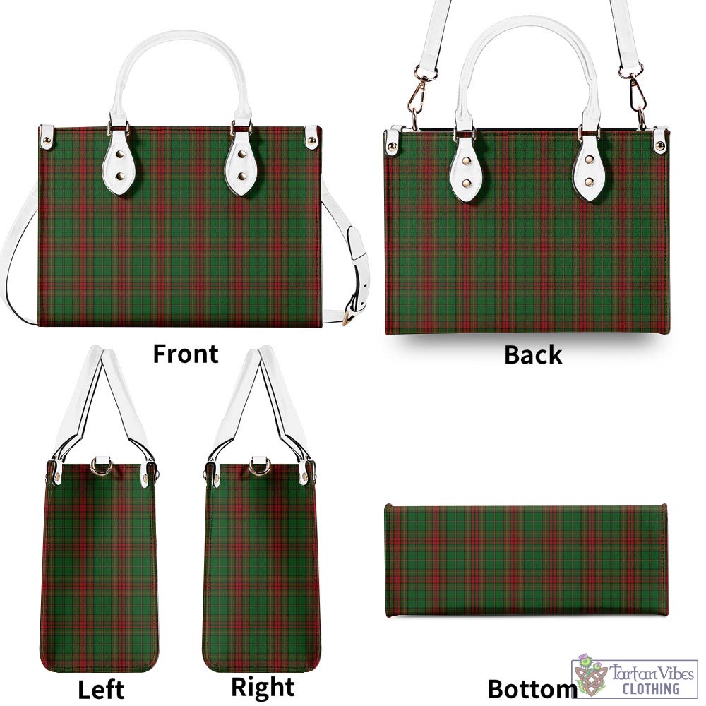Tartan Vibes Clothing Cavan County Ireland Tartan Luxury Leather Handbags