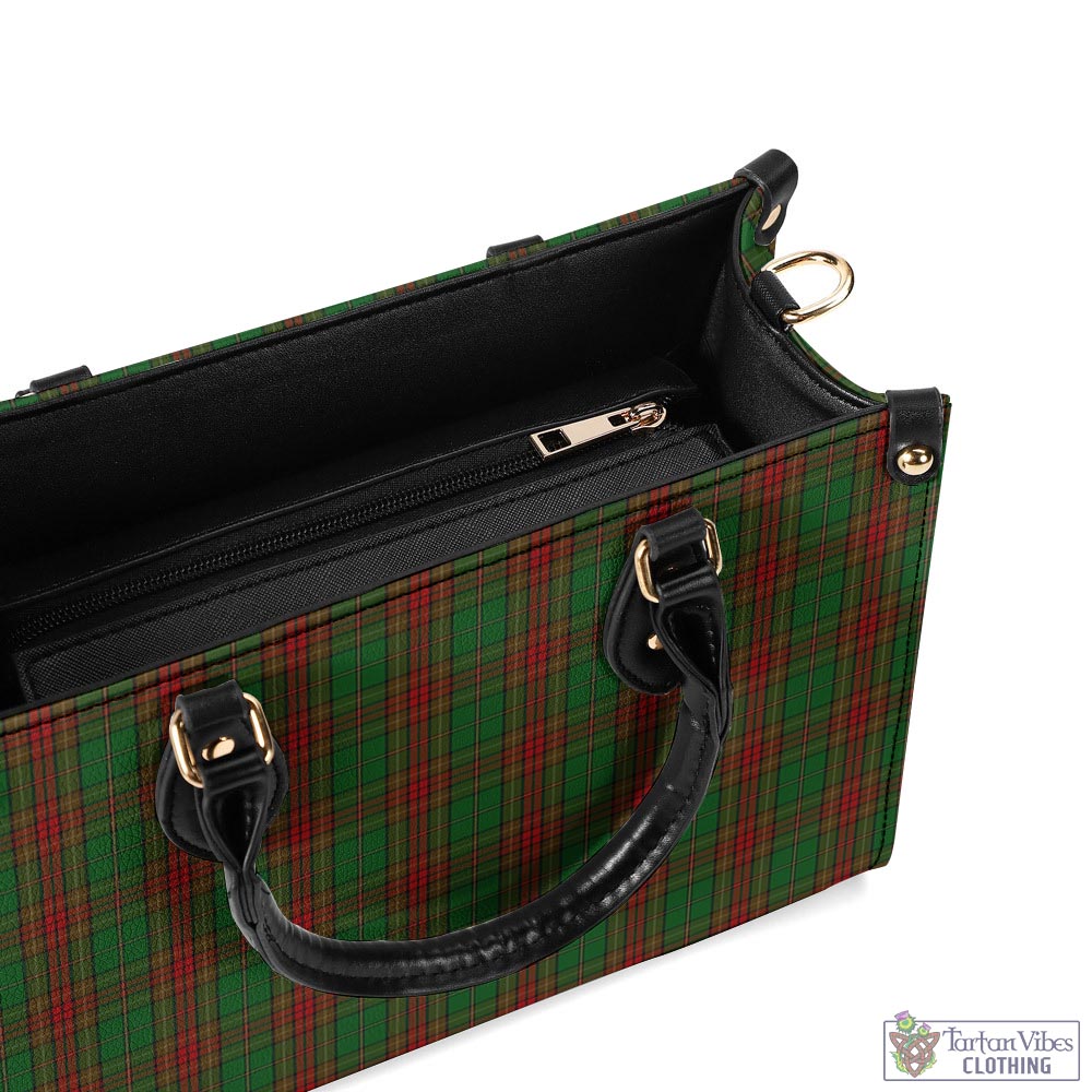 Tartan Vibes Clothing Cavan County Ireland Tartan Luxury Leather Handbags