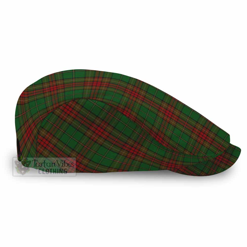 Cavan County Ireland Tartan Jeff Cap, Tartan Flat Cap
