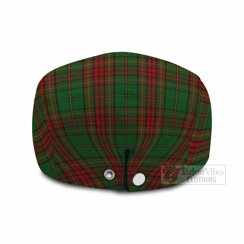 Cavan County Ireland Tartan Jeff Cap, Tartan Flat Cap