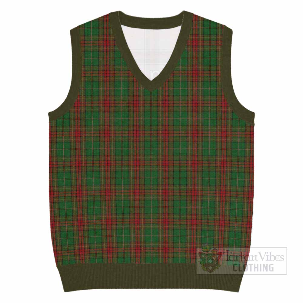 Cavan County Ireland Tartan Knitted V-Neck Vest - Tartan Vibes Clothing