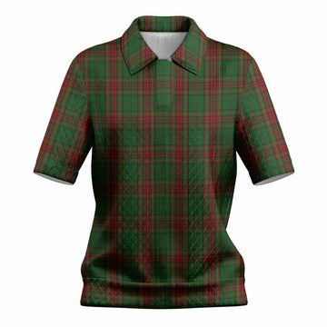 Cavan County Ireland Tartan Women’s Polo Sweater Top