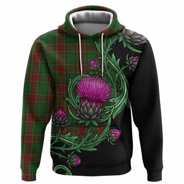 Cavan Tartan Hoodie Resilient Scottish Thistle