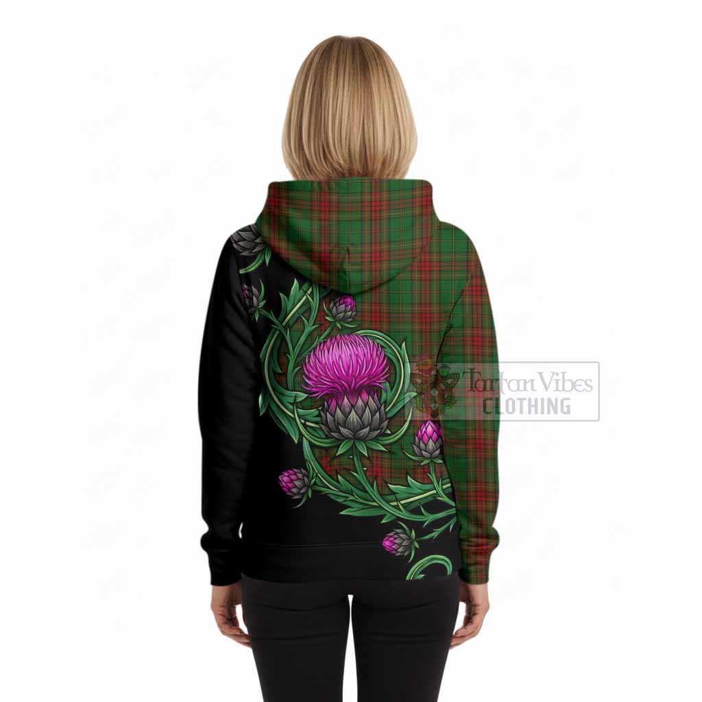 Cavan Tartan Hoodie Resilient Scottish Thistle