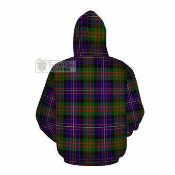 Chalmers Tartan Cotton Hoodie with Family Crest DNA In Me Style Pullover Hoodie - Tartan Vibes Clothing