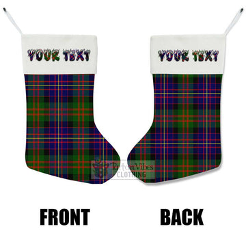 Chalmers Tartan Christmas Stocking with Personalized Text - Tartan Vibes Clothing