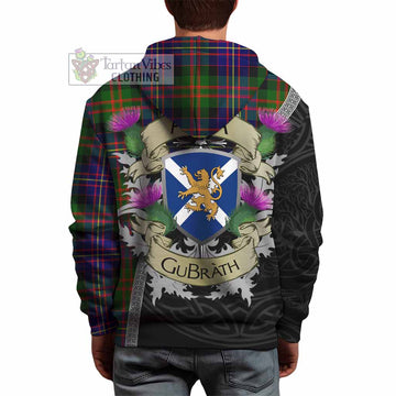 Chalmers Tartan Family Crest Hoodie Lion Rampant Royal Thistle Shield Celtic Inspired - Tartan Vibes Clothing