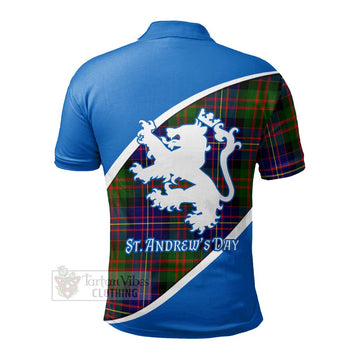 Chalmers Family Crest Tartan Polo Shirt Celebrate Saint Andrew's Day in Style - Tartan Vibes Clothing