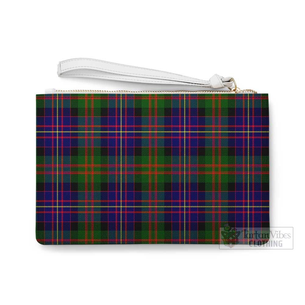 Tartan Vibes Clothing Chalmers Family Crest Tartan Clutch Bag