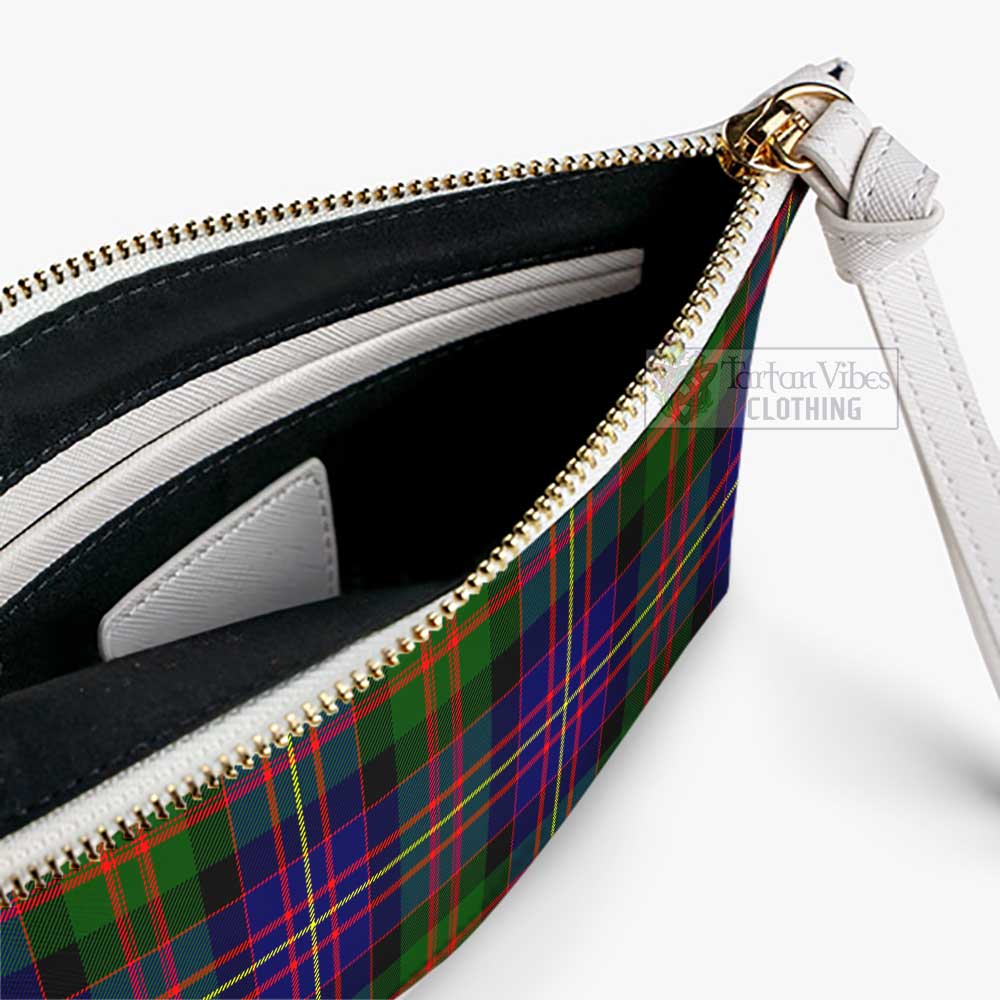Tartan Vibes Clothing Chalmers Family Crest Tartan Clutch Bag