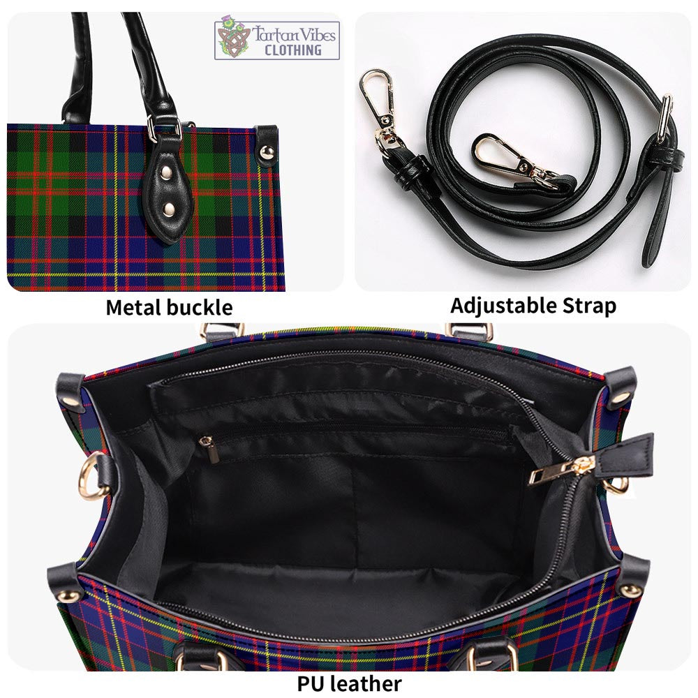 Chalmers Tartan Luxury Leather Handbags - Tartan Vibes Clothing