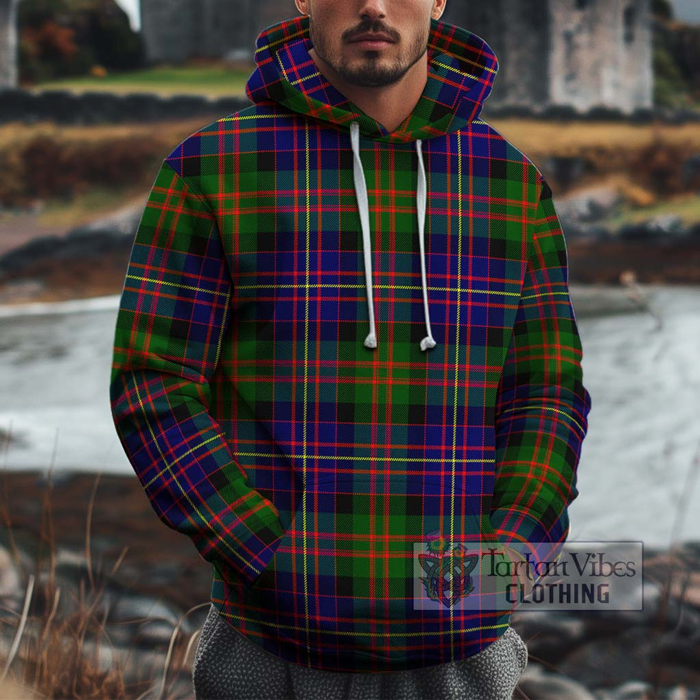 Chalmers Tartan Cotton Hoodie Zip Hoodie - Tartan Vibes Clothing