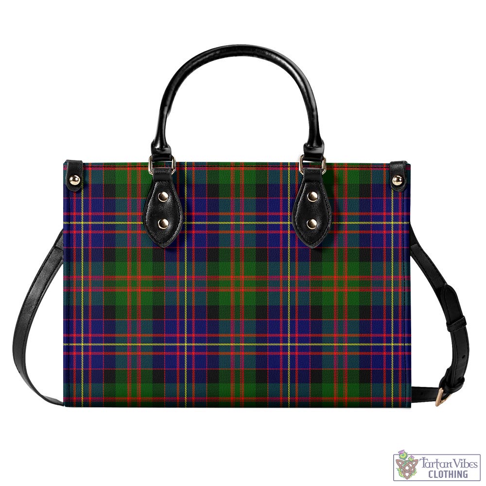 Chalmers Tartan Luxury Leather Handbags L - Tartan Vibes Clothing