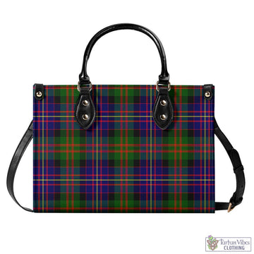 Chalmers Tartan Luxury Leather Handbags L - Tartan Vibes Clothing