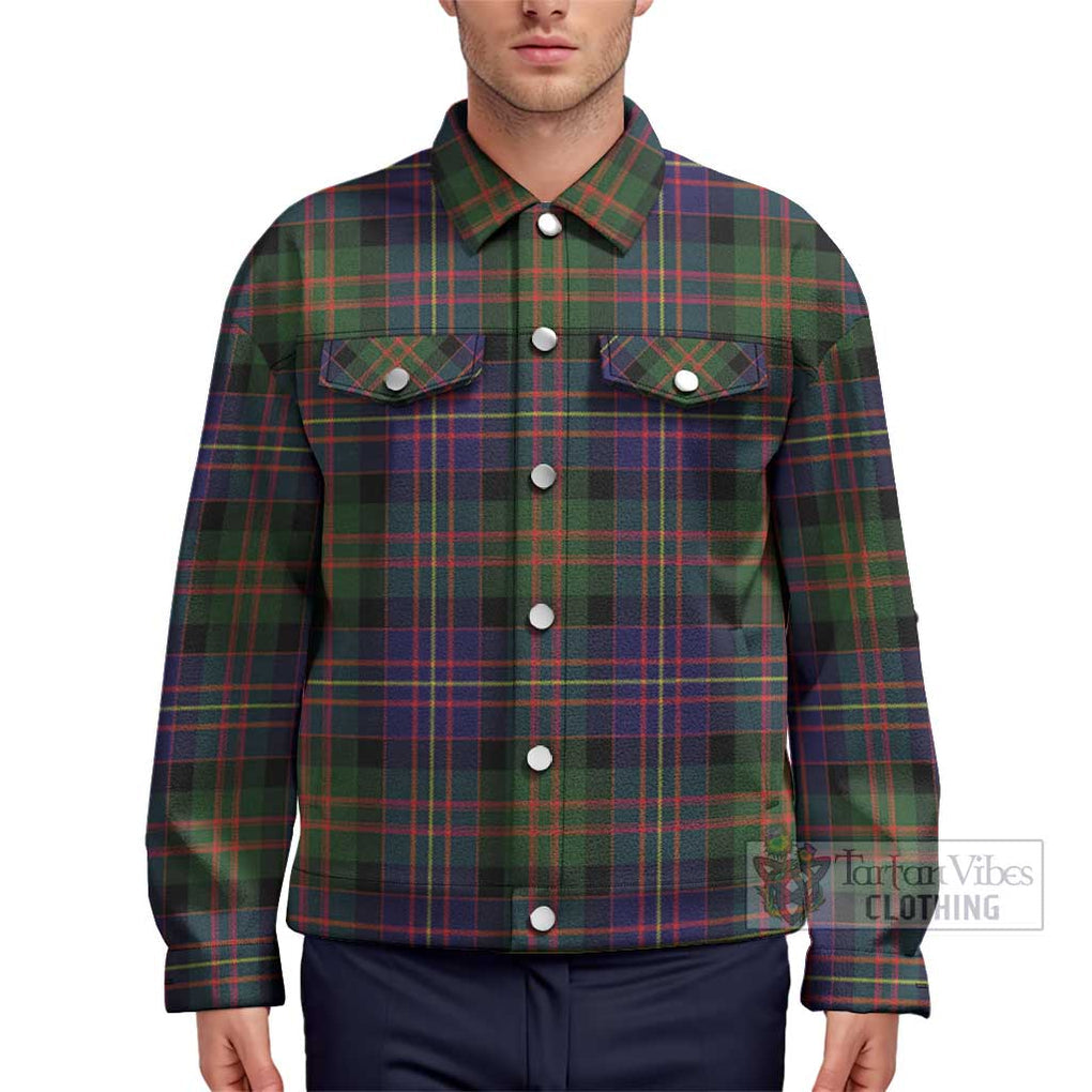 Chalmers Tartan Unisex Lapel Cotton Jacket Unisex - Tartan Vibes Clothing