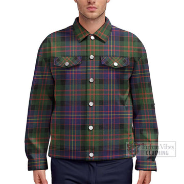 Chalmers Tartan Unisex Lapel Cotton Jacket Unisex - Tartan Vibes Clothing