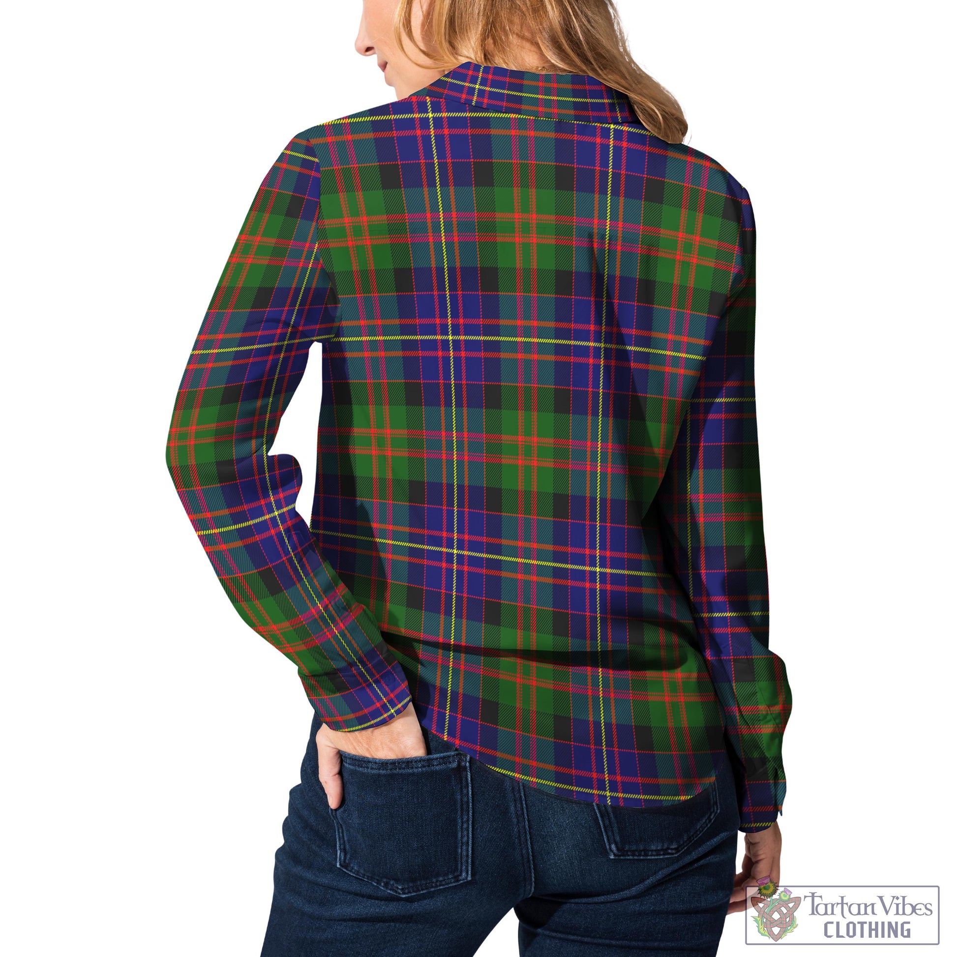 Chalmers Modern Tartan Womens Casual Shirt