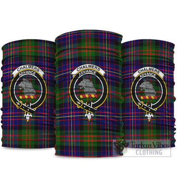 Chalmers Tartan Neck Gaiters, Tartan Bandanas, Tartan Head Band with Family Crest package One Size - Tartan Vibes Clothing