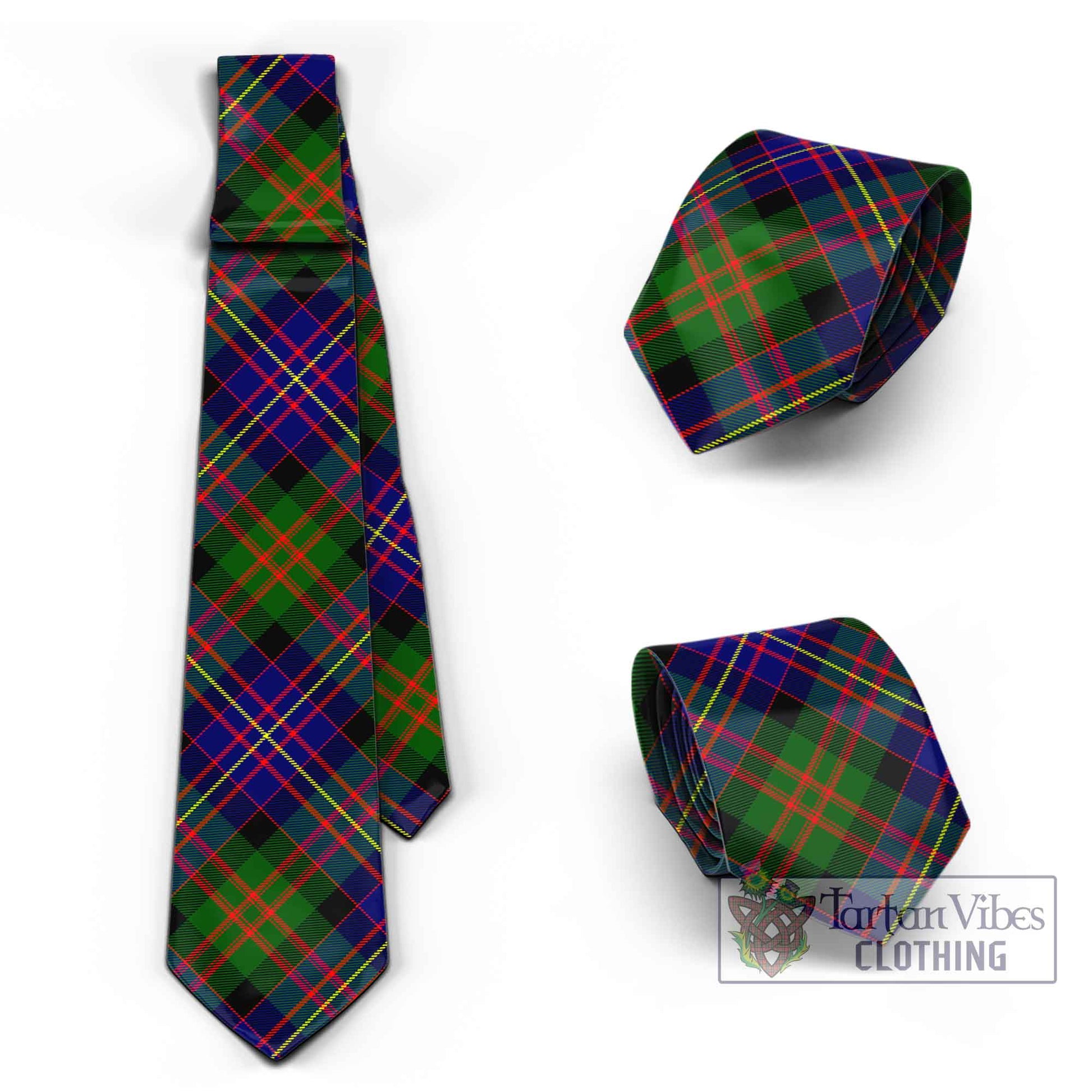 Chalmers Tartan Classic Necktie Cross Style Necktie One Size - Tartan Vibes Clothing