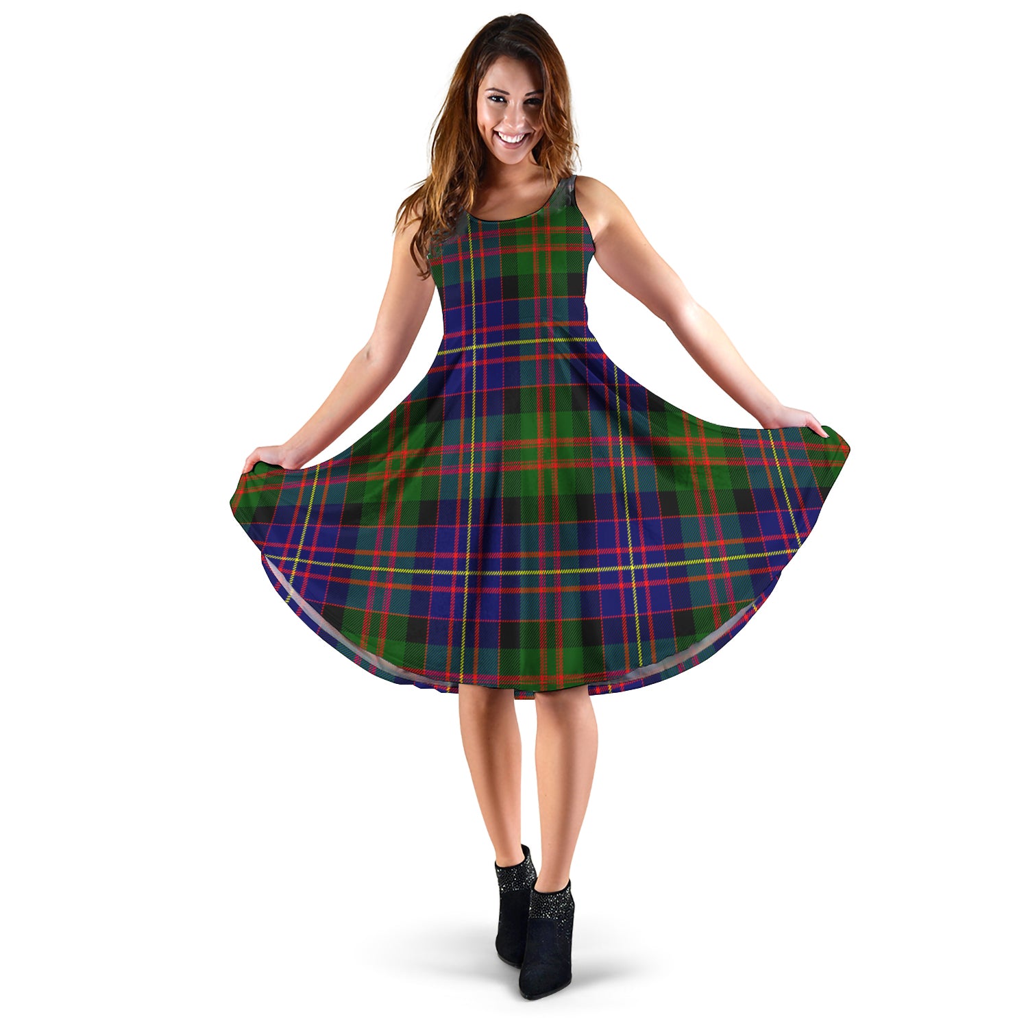 chalmers-modern-tartan-sleeveless-midi-womens-dress