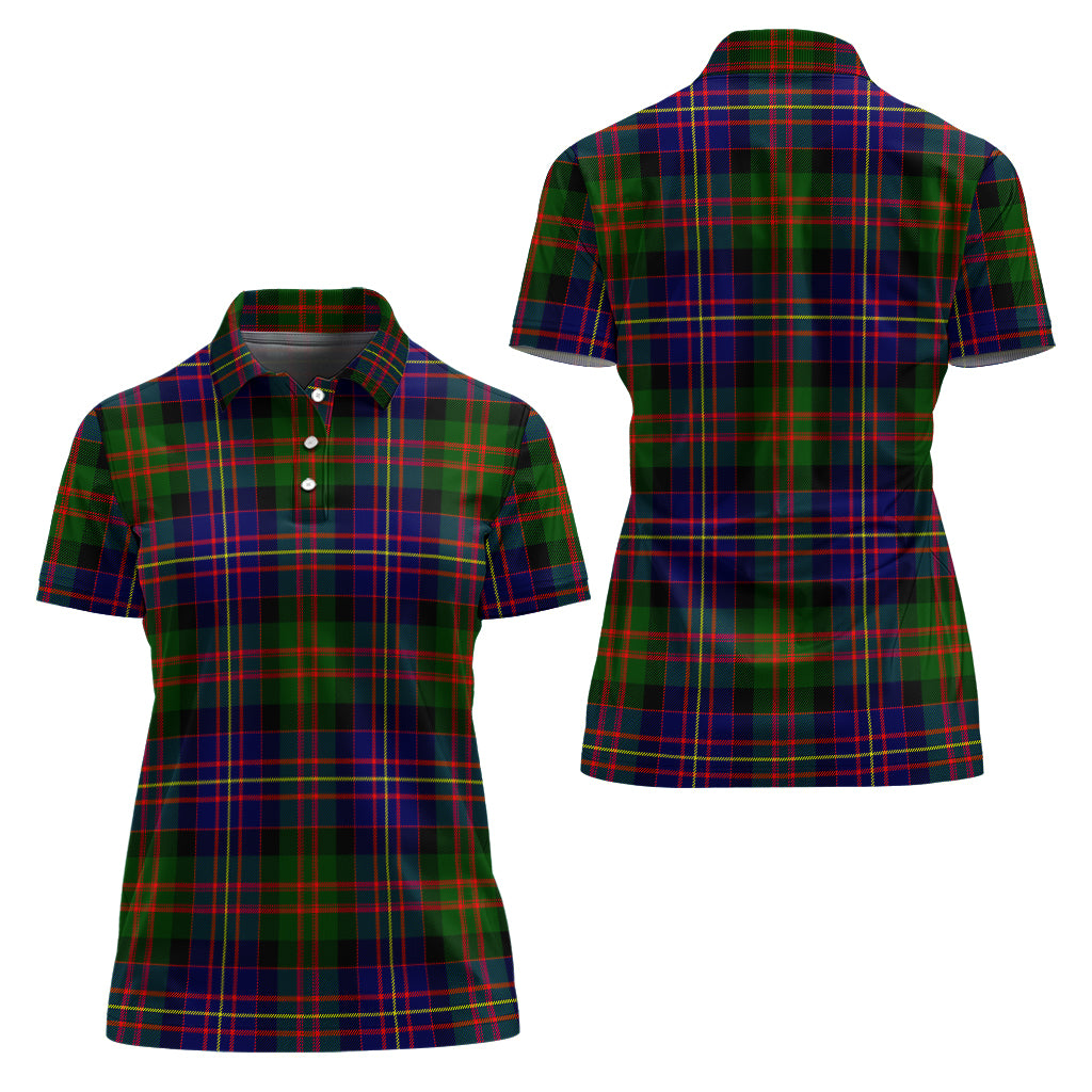 Chalmers Tartan Polo Shirt For Women Women - Tartan Vibes Clothing