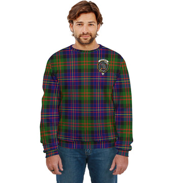 Chalmers Tartan Sweatshirt with Family Crest Unisex - Tartan Vibes Clothing