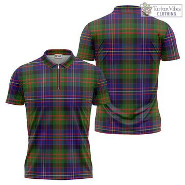 Chalmers Tartan Zipper Polo Shirt