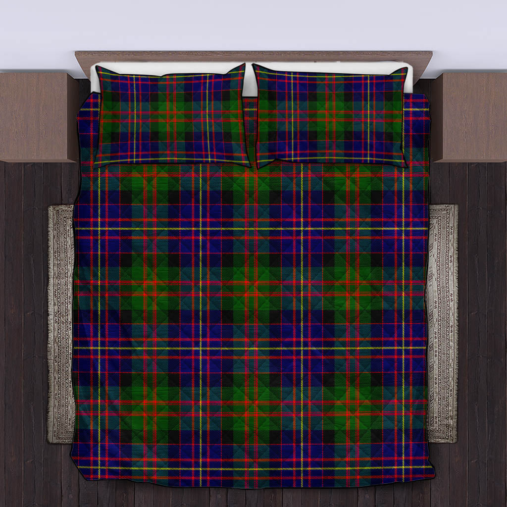 Chalmers Tartan Quilt Bed Set King - Tartan Vibes Clothing