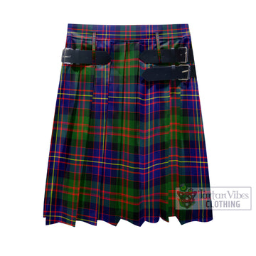 Chalmers Modern Tartan Men's Pleated Skirt - Fashion Casual Retro Scottish Kilt Style