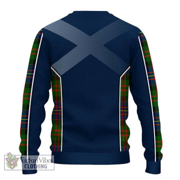 Chalmers Tartan Ugly Sweater with Family Crest and Lion Rampant Vibes Sport Style - Tartan Vibes Clothing