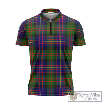 Chalmers Tartan Zipper Polo Shirt