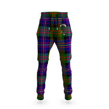 Chalmers Tartan Joggers Pants with Family Crest 5XL - Tartan Vibes Clothing