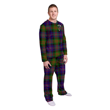 Chalmers Tartan Pajamas Family Set with Family Crest - Tartan Vibes Clothing