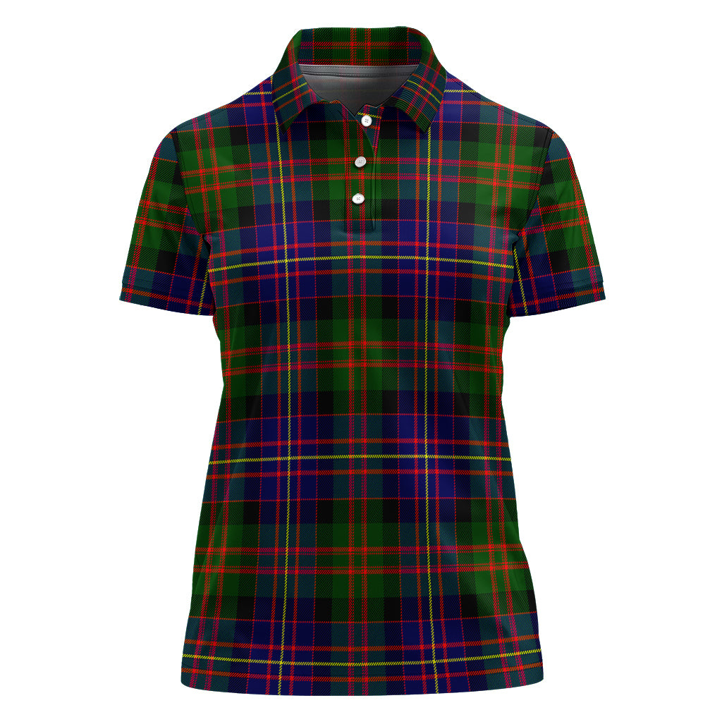 Chalmers Tartan Polo Shirt For Women - Tartan Vibes Clothing