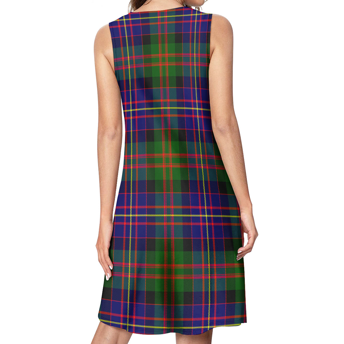 Chalmers Modern Tartan Womens Casual Dresses - Tartanvibesclothing