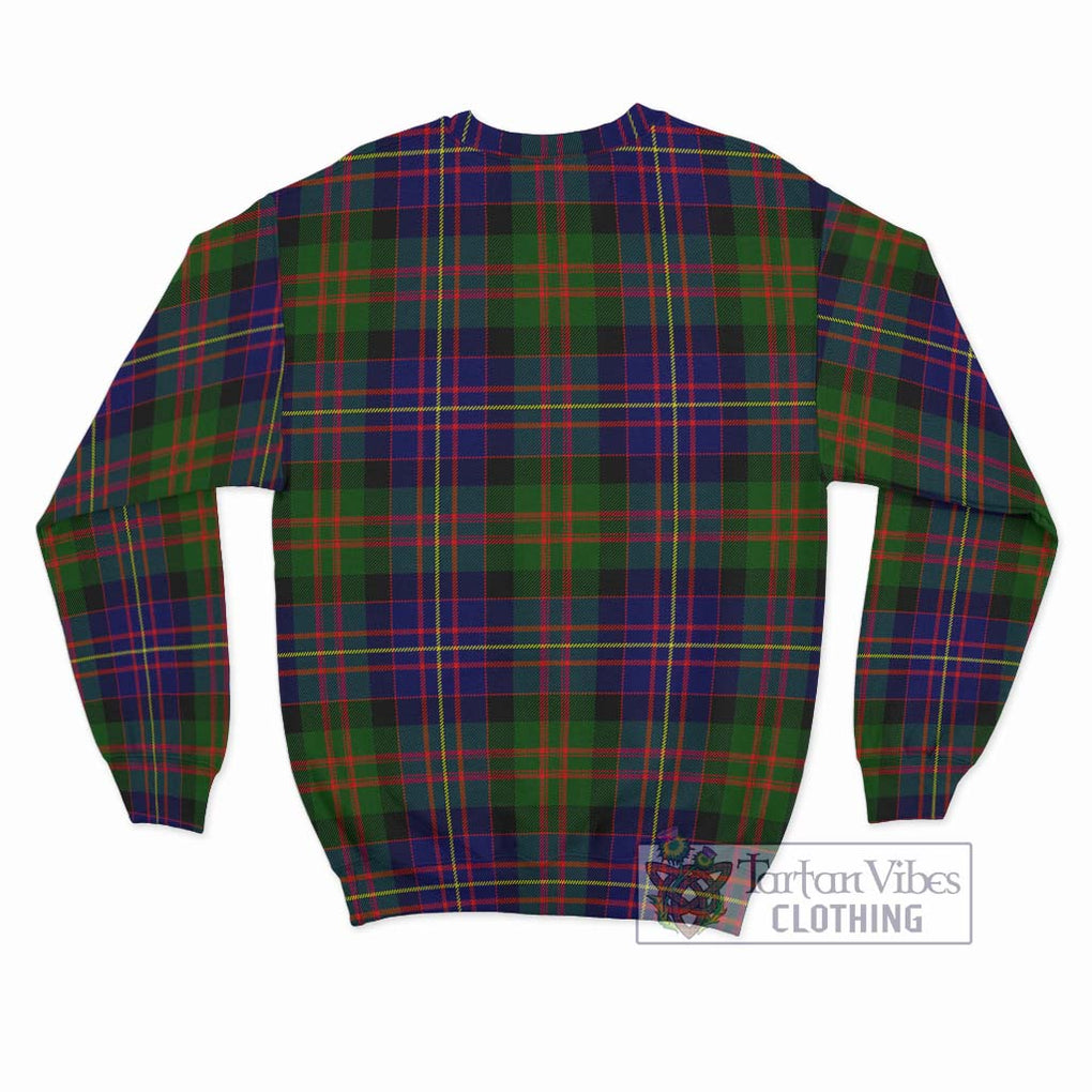Chalmers Tartan Sweatshirt with Family Crest DNA In Me Style - Tartan Vibes Clothing
