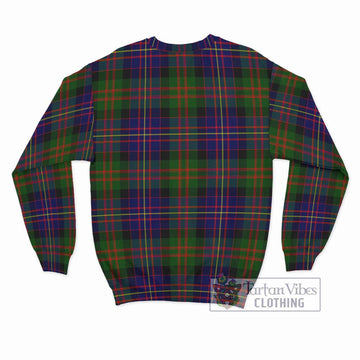 Chalmers Tartan Sweatshirt with Family Crest DNA In Me Style - Tartan Vibes Clothing