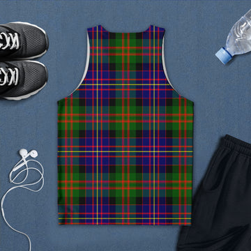 Chalmers Tartan Mens Tank Top with Family Crest - Tartan Vibes Clothing