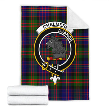 Chalmers Tartan Blanket with Family Crest - Tartan Vibes Clothing