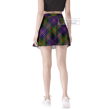 Chalmers Modern Tartan Women's Plated Mini Skirt