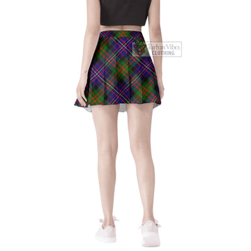 Tartan Vibes Clothing Chalmers Modern Tartan Women's Plated Mini Skirt