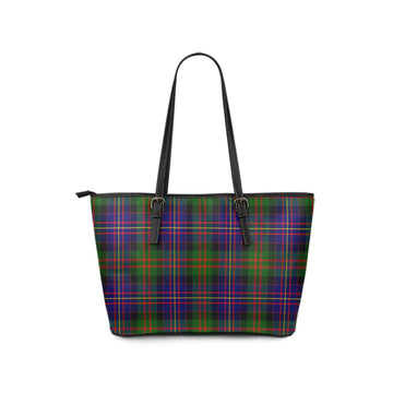 Chalmers Tartan Leather Tote Bag - Tartan Vibes Clothing