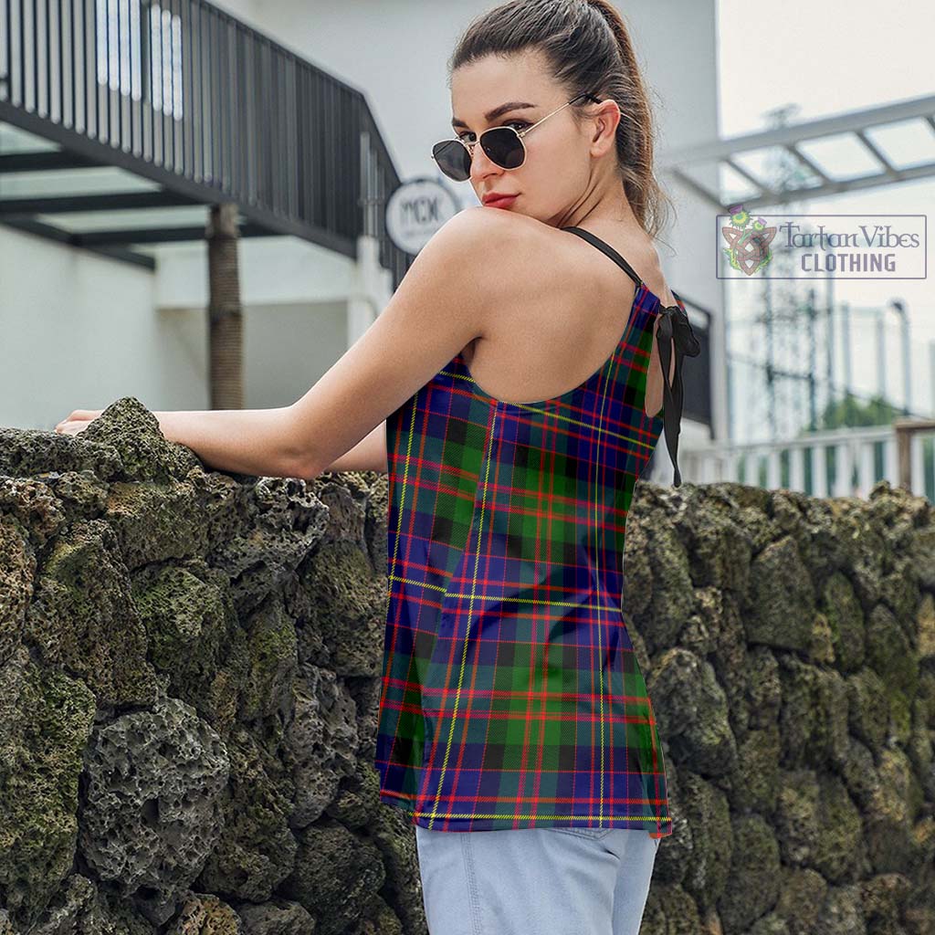 Chalmers Tartan Loose Halter Neck Camisole - Tartan Vibes Clothing