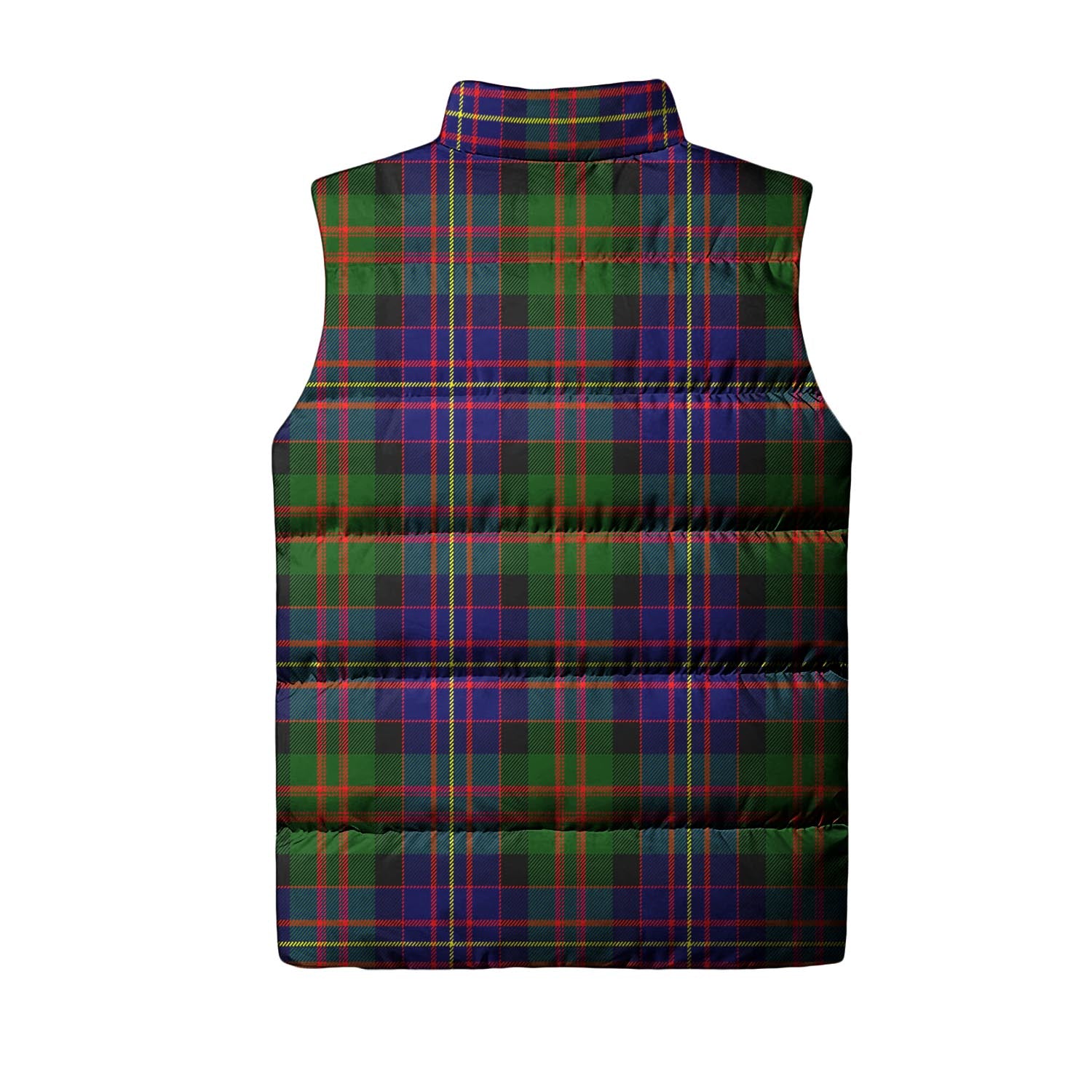 Chalmers Tartan Sleeveless Puffer Jacket Unisex L - Tartan Vibes Clothing