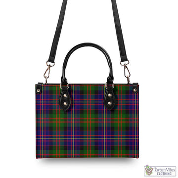 Chalmers Tartan Luxury Leather Handbags - Tartan Vibes Clothing