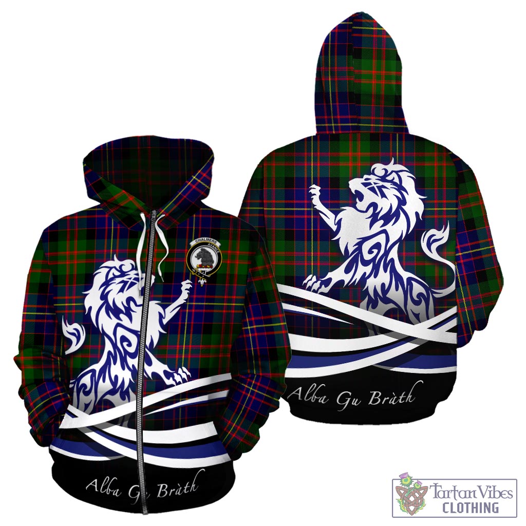 chalmers-modern-tartan-hoodie-with-alba-gu-brath-regal-lion-emblem