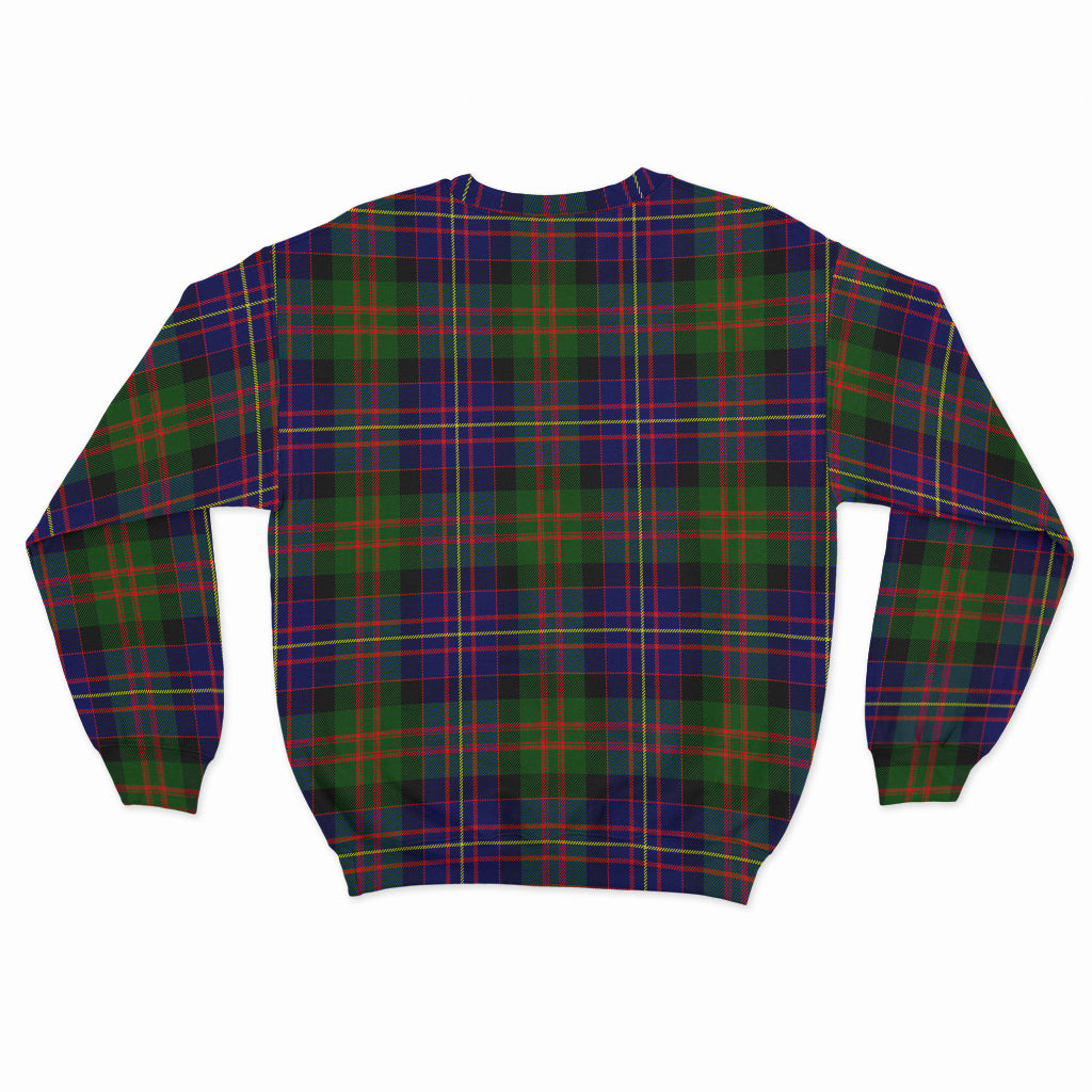 Chalmers Tartan Sweatshirt with Family Crest - Tartan Vibes Clothing