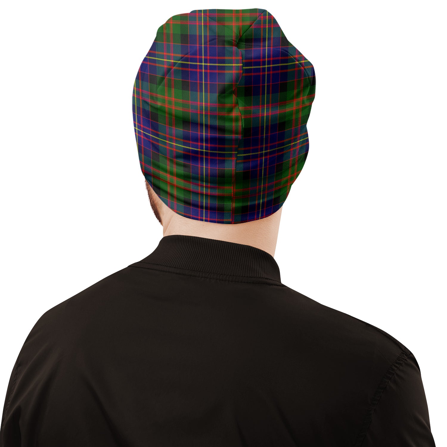 chalmers-modern-tartan-beanies-hat-with-family-crest