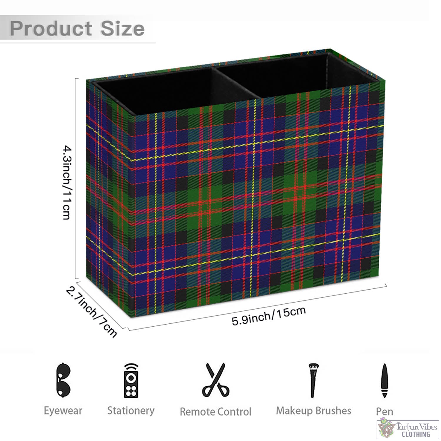 Chalmers Tartan Pen Holder - Tartan Vibes Clothing