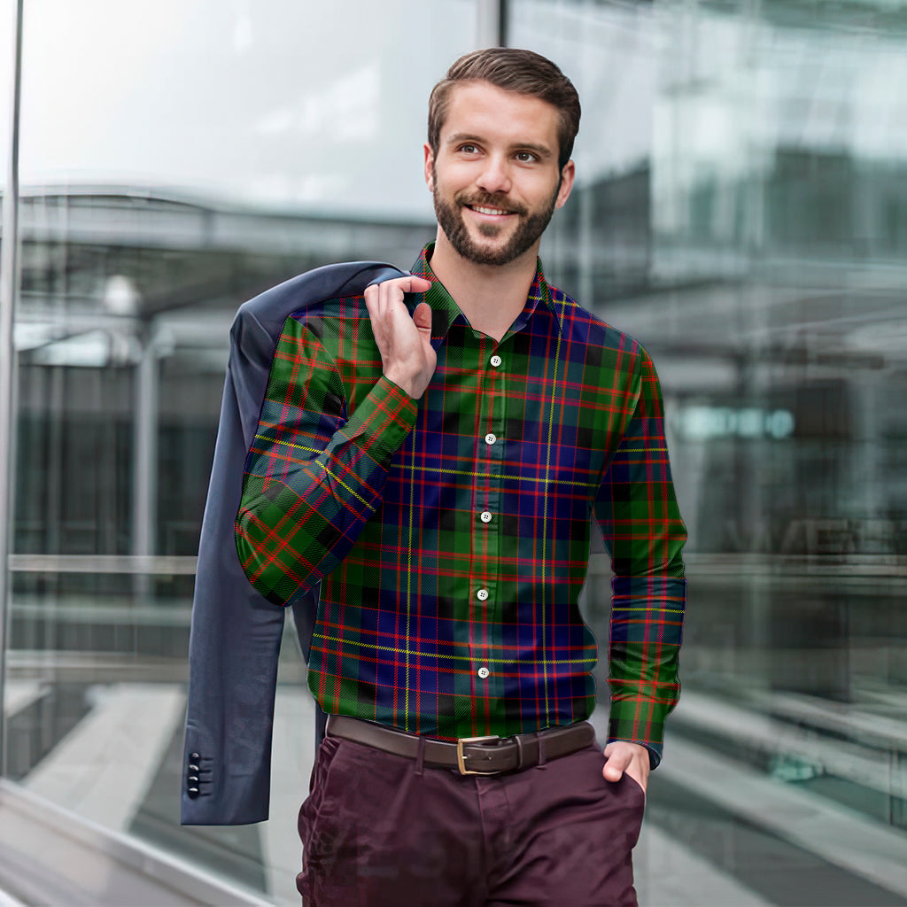 Chalmers Tartan Long Sleeve Button Up Shirt - Tartan Vibes Clothing